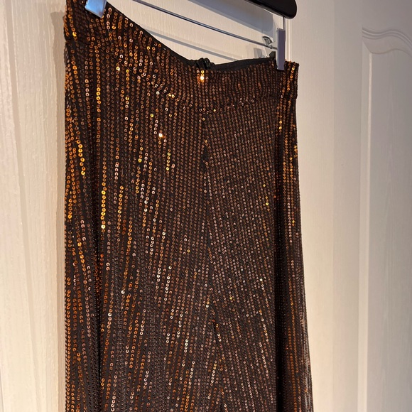 Sequin Flare Pants - Size Small - Picture 3 of 3